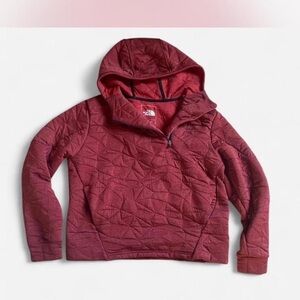 The North Face Kids Red Quilted Puffer Jacket
